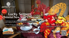 lucky serpent chinese new year's dinner